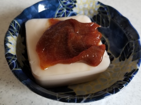 手作りしよう！簡単に！ごま豆腐のタレ